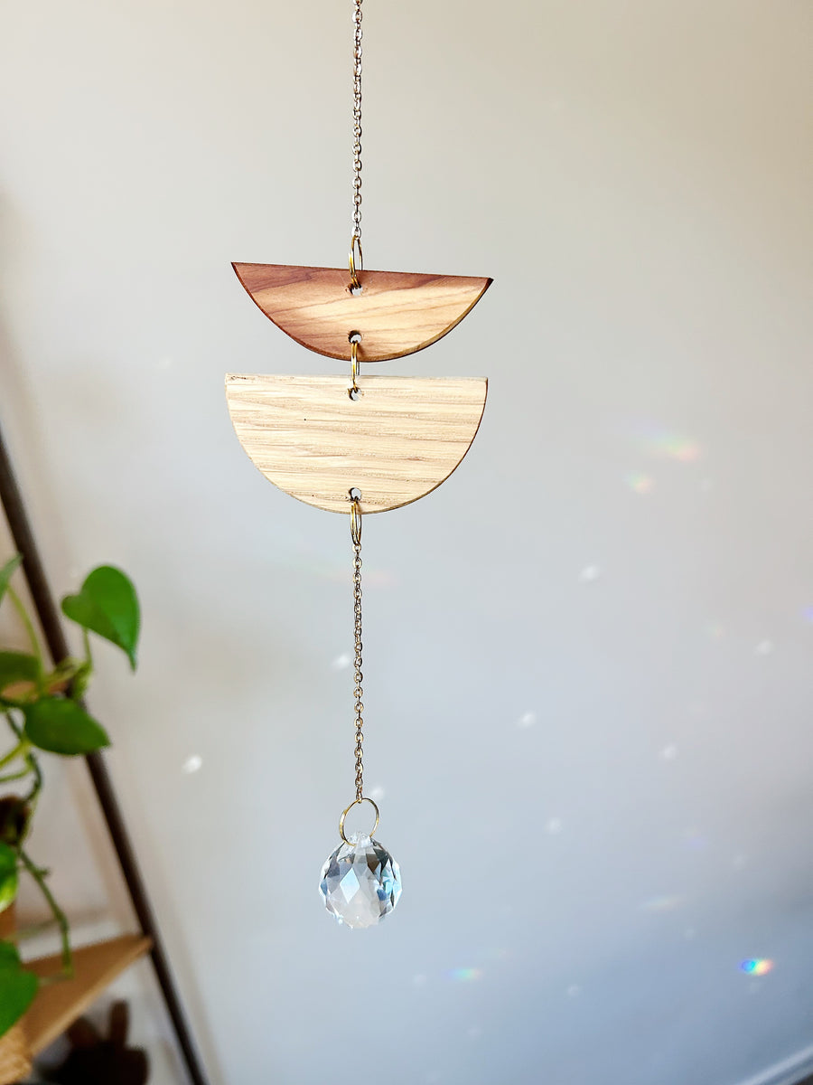 Modern Wood Bead Suncatcher – Wildly Urban