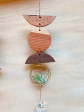 Mini 3pc Shapes Air Plant Hanger + Crystal Prism Suncatcher