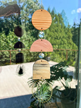 Crystal 3pc Modern Shapes Air Plant Wall Hanger Suncatcher - no. 001