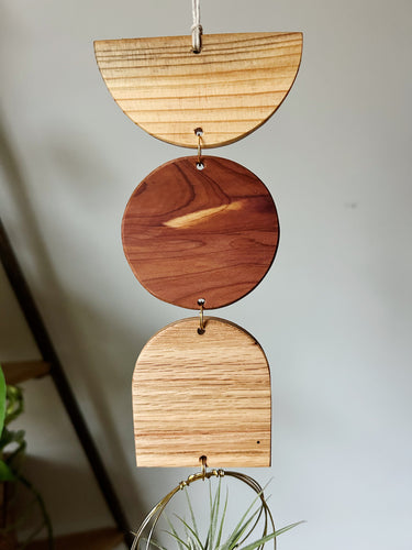 Modern Wood Bead Suncatcher – Wildly Urban