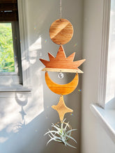 Sun -Moon & Star- Air Plant Hanger no.032