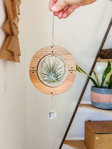 GOlden hOur + Crystal Suncatcher - Oak + Pine