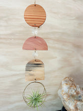 Crystal 3pc Modern Shapes Air Plant Wall Hanger Suncatcher - no. 001