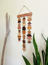 Mixed Shapes Wood Wall Hanging no. 003