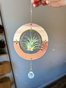 GOlden hOur + Crystal Suncatcher - Cedar + Mahogany