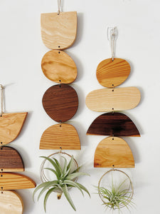 Stone Stack Air Plant Wall Jewelry | Wall Hanging - no. 004