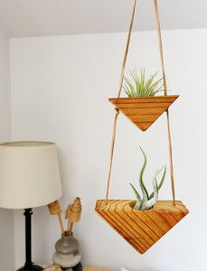 Hanging Triangles x2 Air Plant Hanger