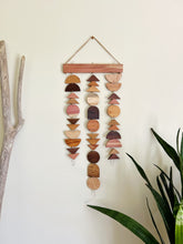 Mixed Shapes Wood Wall Hanging no. 003