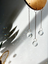 Modern Wood Triple Suncatcher no.002