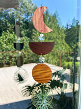 Modern Moon 3pc Air Plant Hanger Suncatcher - no. 004