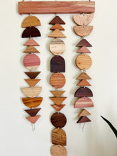 Mixed Shapes Wood Wall Hanging no. 003