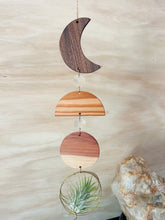 Modern Moon 3pc Air Plant Hanger Suncatcher - no. 002