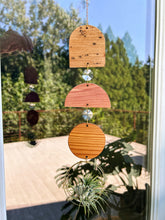 Crystal 3pc Modern Shapes Air Plant Wall Hanger Suncatcher - no. 002