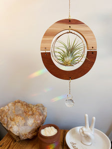 GOlden hOur + Crystal Suncatcher - Cedar + Mahogany