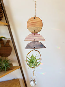 Mini Shapes Air Plant Hanger + Suncatcher - no.003